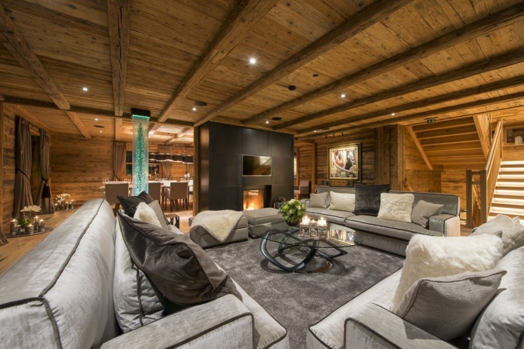 Living space of Chalet Uberhaus in Lech am Arlberg