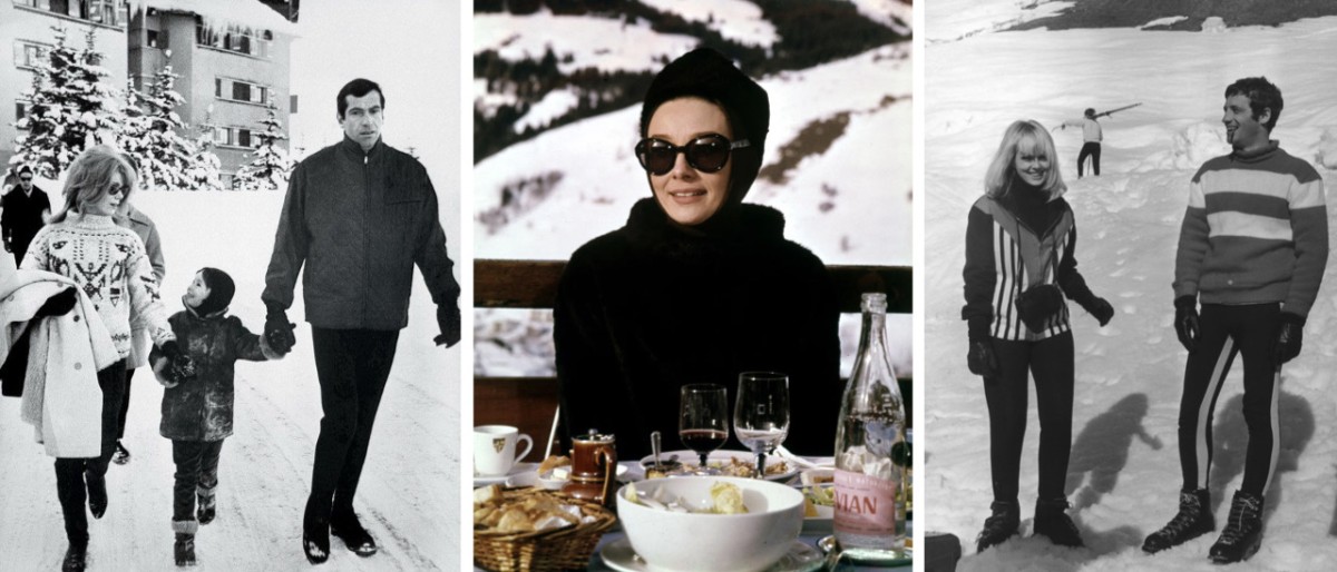 French icon Catherine Deneuve and director Roger Vadim, with Vadim’s daughter Nathalie, 1963 - Audrey Hepburn in her Givenchy cat suit while shooting „Charade“, 1963 - French actors Mylene Demongeot and Jean-Paul Belmondo, 1966 French icon Catherine Deneuve and director Roger Vadim, with Vadim’s daughter Nathalie, 1963 - Audrey Hepburn in her Givenchy cat suit while shooting „Charade“, 1963 - French actors Mylene Demongeot and Jean-Paul Belmondo, 1966