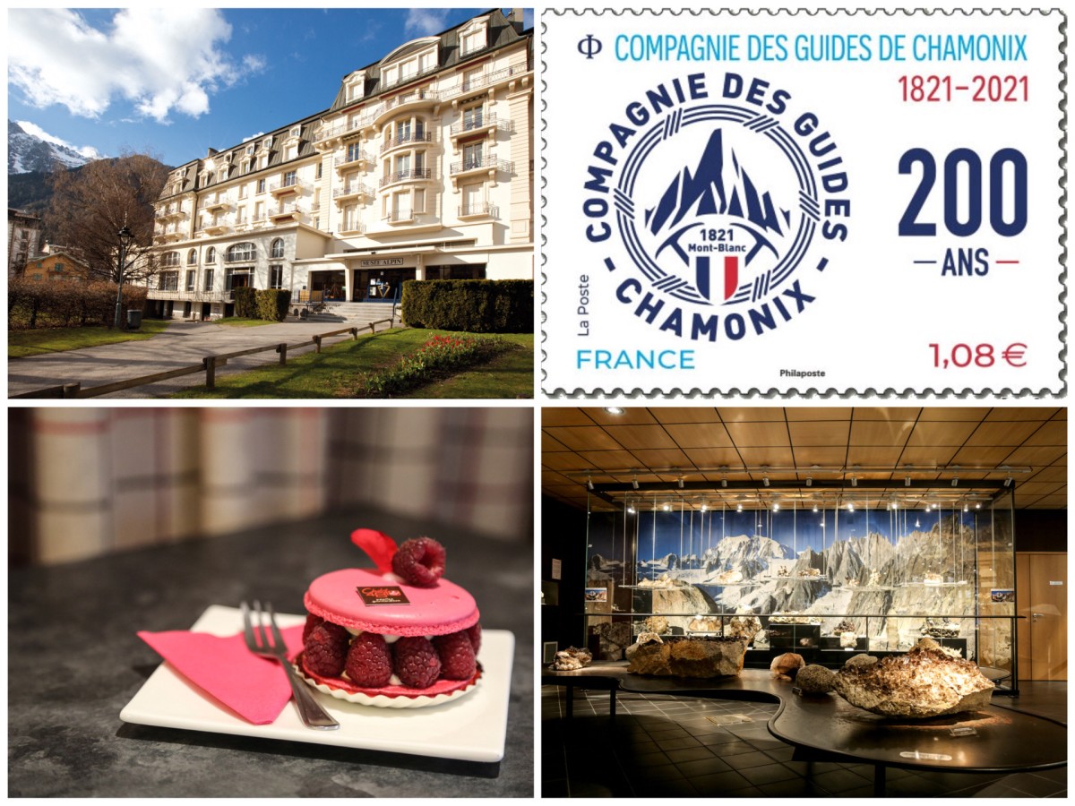 And more to see and do when on summer holidays in Chamonix – The Alpine Museum (opened 1926), special stamp issued by the French Post Office to mark the 200th anniversary of the „Compagnie des Guides de Chamonix“, the Crystal Museum is one of the attractions at Montenvers, pastry shop „Chalet 4810“” is known for sweet treats (Photos © OT Vallée de Chamonix-Mont-Blanc (3), Gaëtan Haugeard) And more to see and do when on summer holidays in Chamonix – The Alpine Museum (opened 1926), special stamp issued by the French Post Office to mark the 200th anniversary of the „Compagnie des Guides de Chamonix“, the Crystal Museum is one of the attractions at Montenvers, pastry shop „Chalet 4810“” is known for sweet treats (Photos © OT Vallée de Chamonix-Mont-Blanc (3), Gaëtan Haugeard)