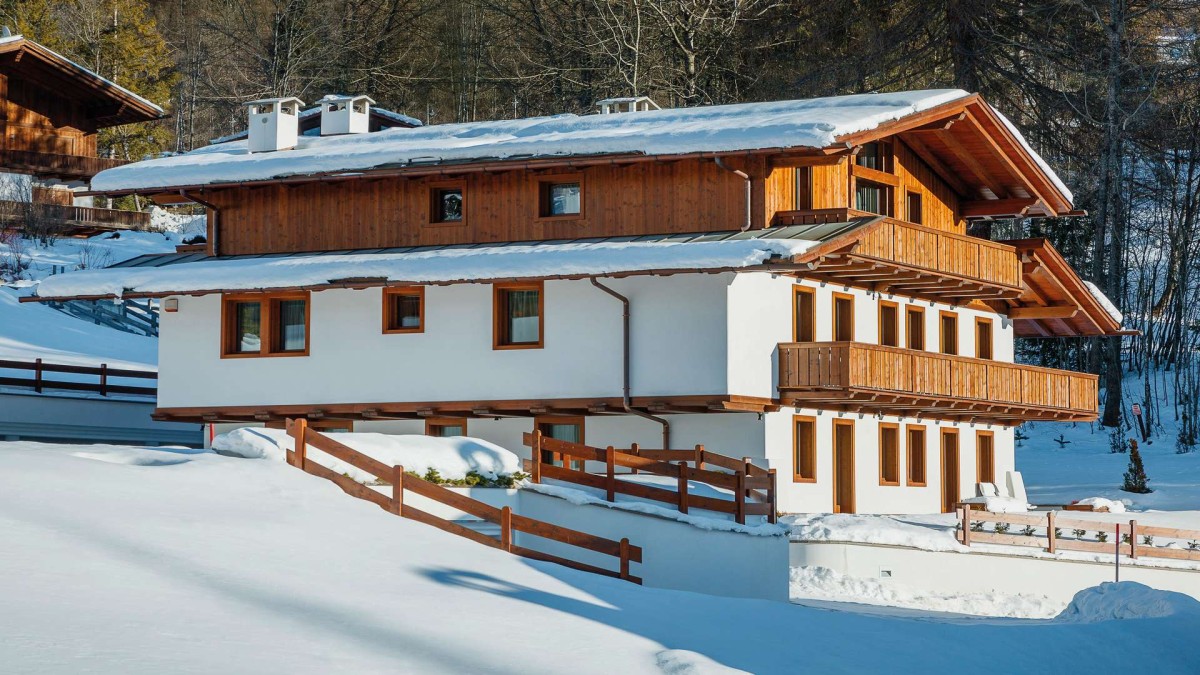The luxurious Chalet Perla – as seen from outside The luxurious Chalet Perla – as seen from outside