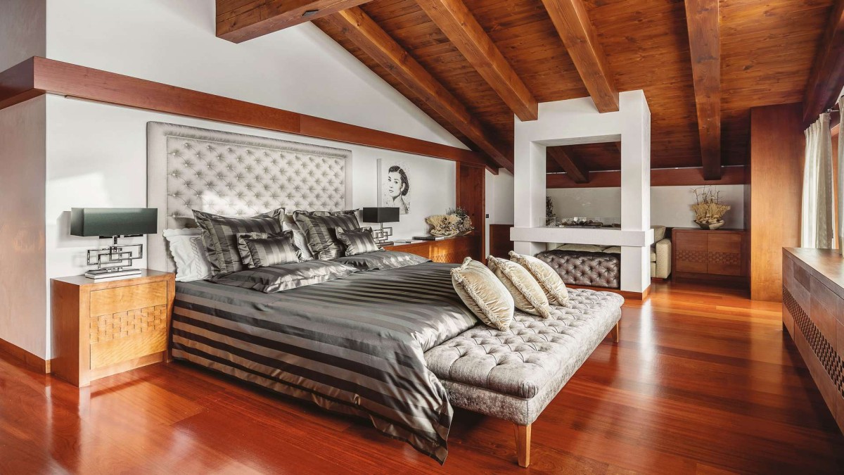 Chalet Dolce Vita – the master suite