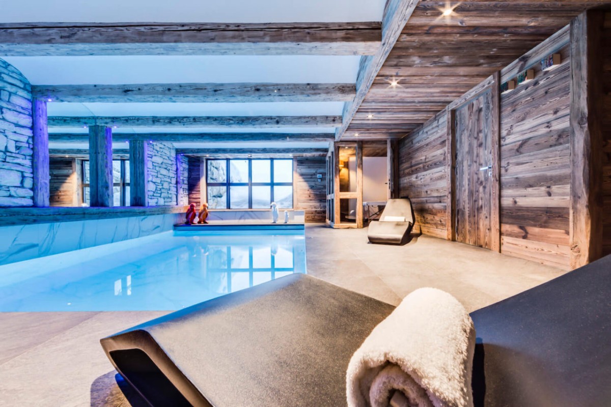 Luxury ski chalet Daria in Val d’Isère – spa facilities to die for