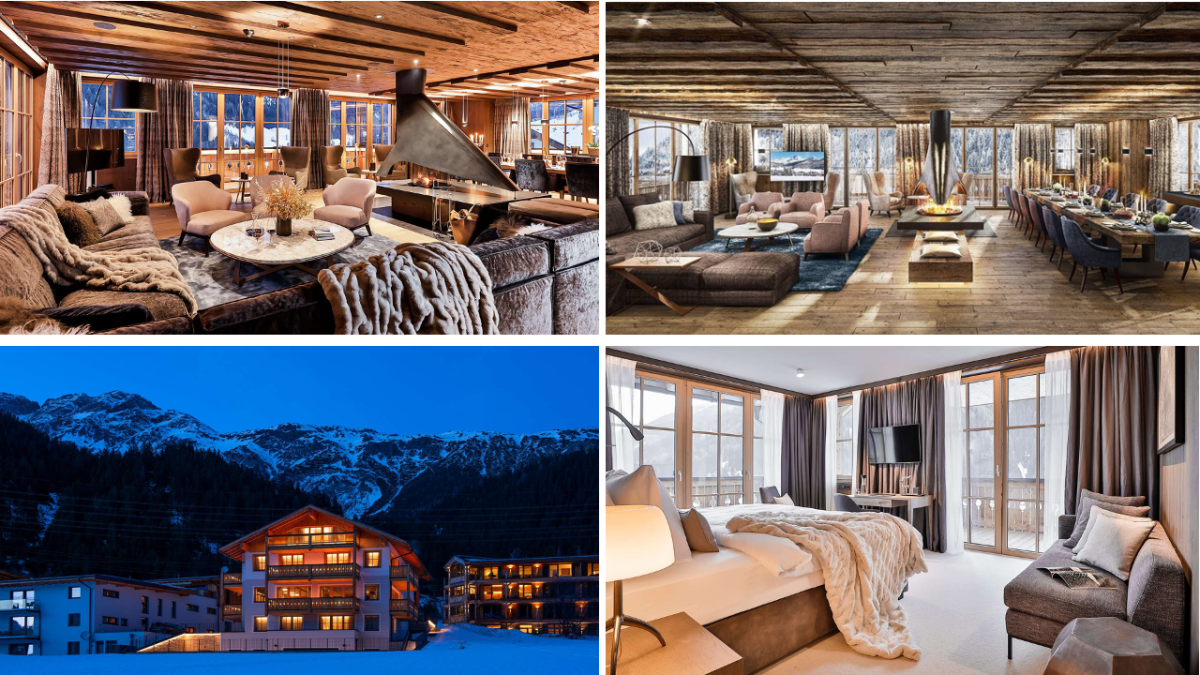 Ski chalet Lena, St Anton am Arlberg – open fireplace, living area, exterior, a bedroom