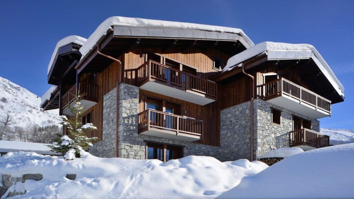 Chalet Chamois Lodge in St Martin de Belleville – Exterior Chalet Chamois Lodge in St Martin de Belleville – Exterior