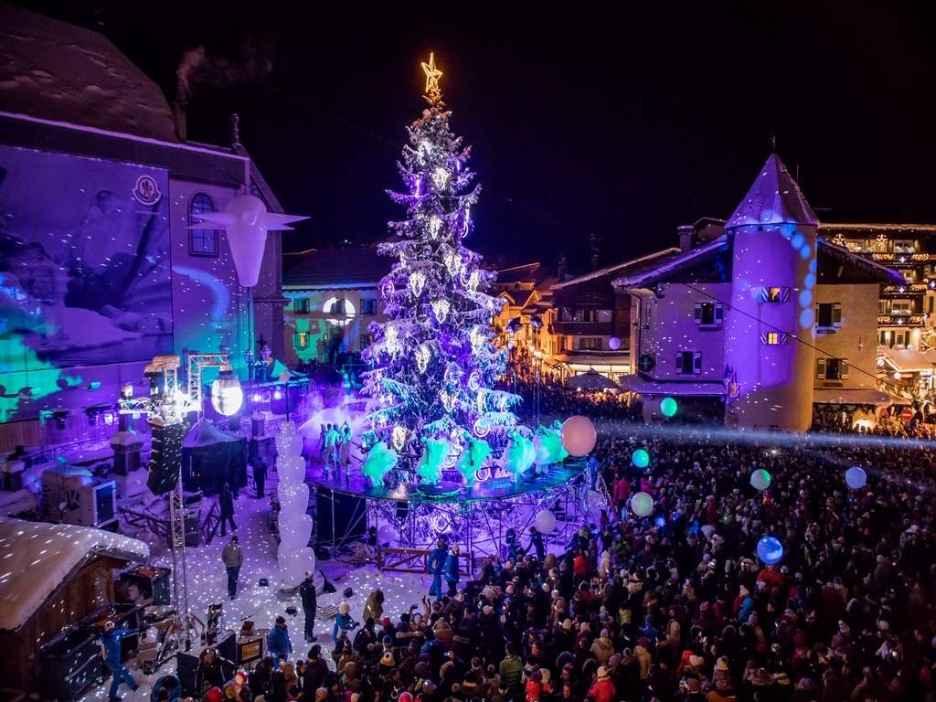Christmas tree Megeve Christmas tree Megeve