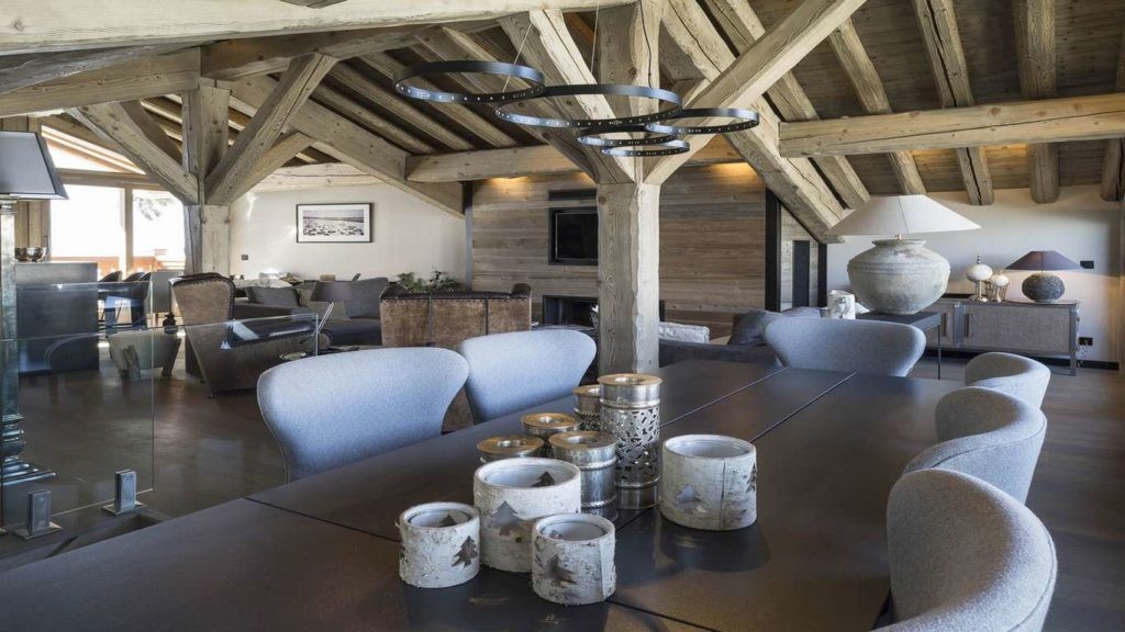 Chalet Colombe, living space