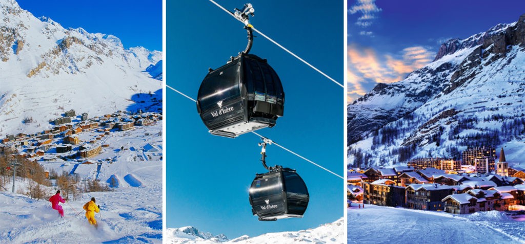 Val d’Isère is a commune of the Tarentaise Valley in the Savoie department in southeastern France. The ski resort lies 5 km (or three minutes) from the border with Italy