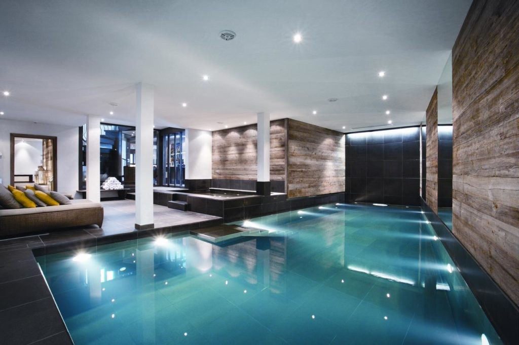 The Lodge Verbier – indoor swimming pool