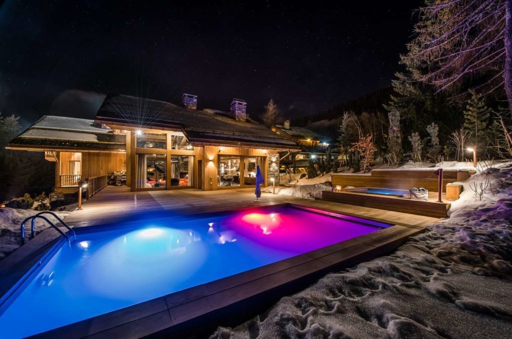 Pool by night