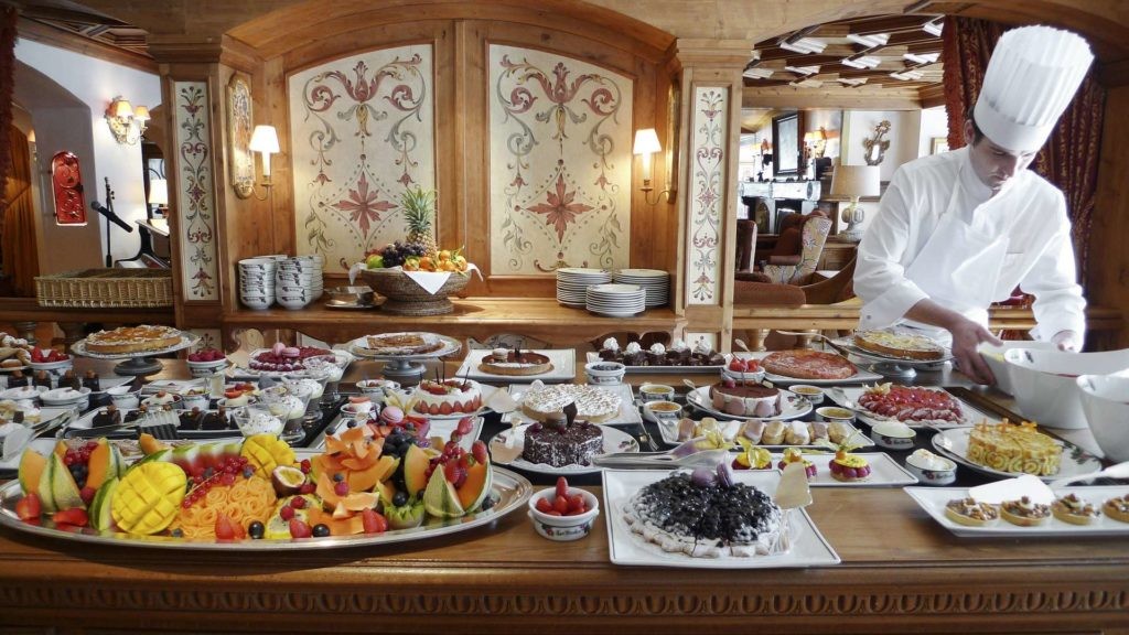 Les Airelles Palace – breakfast buffet
