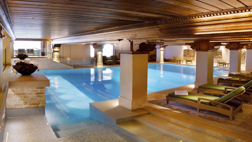 Les Airelles Palace – indoor pool and spa