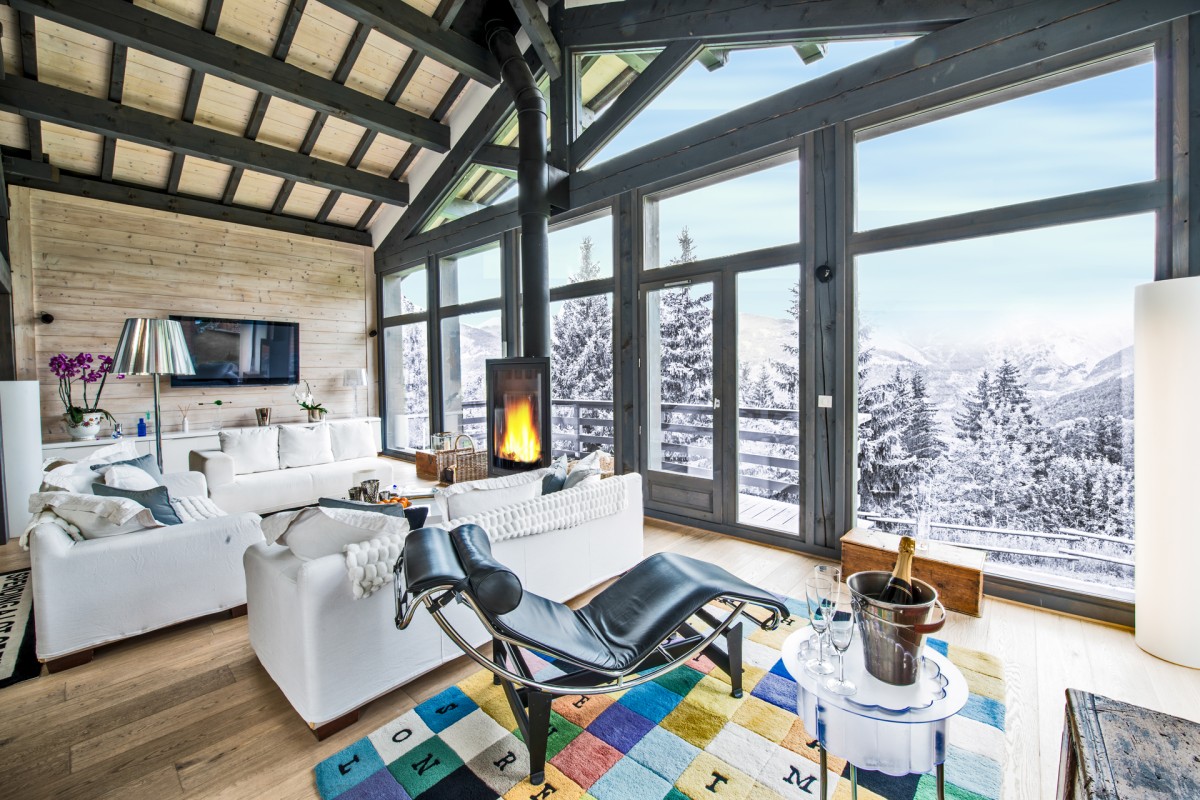 Chalet Le R – Main living area