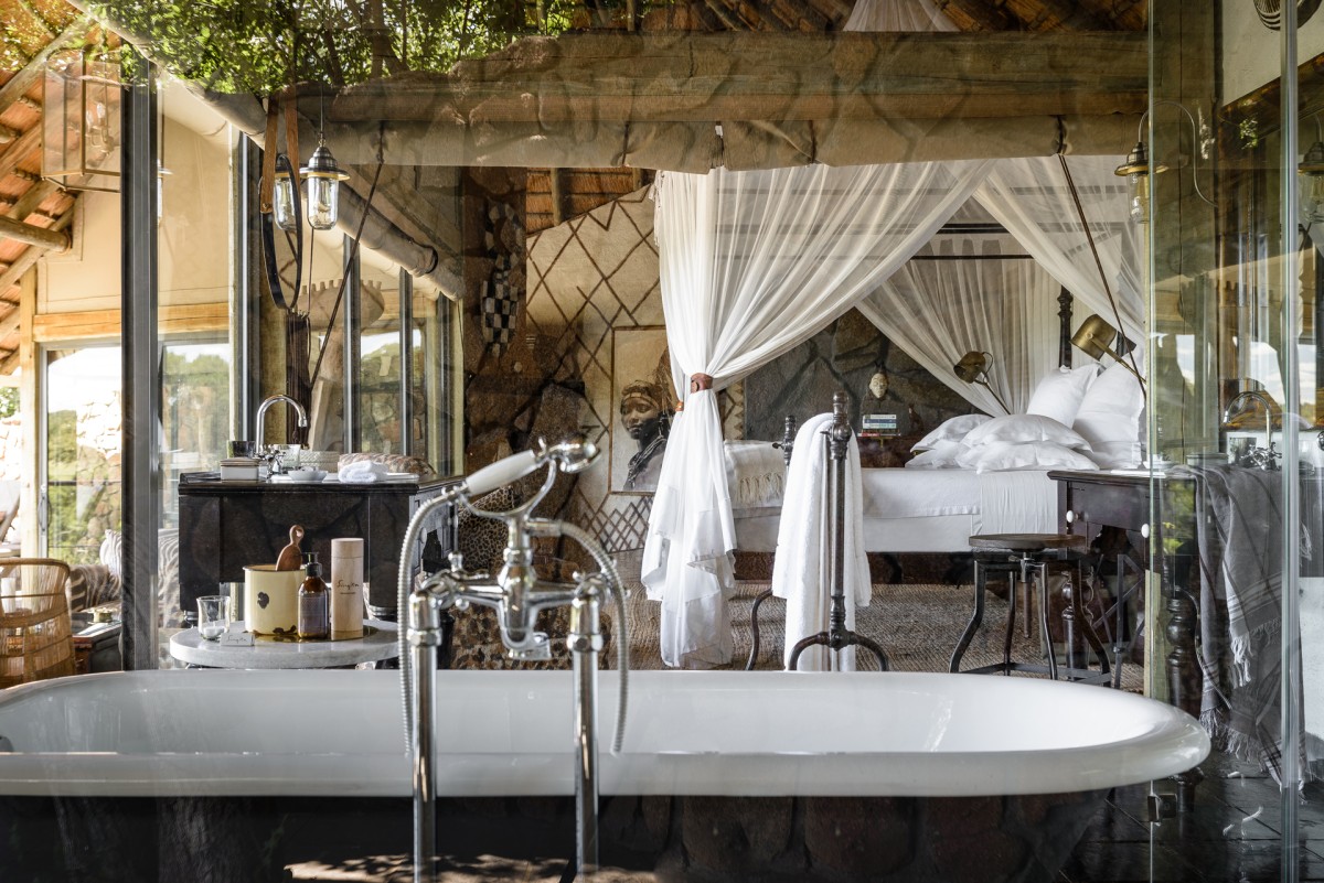 Singita Ebony Lodge – Bedroom with a view