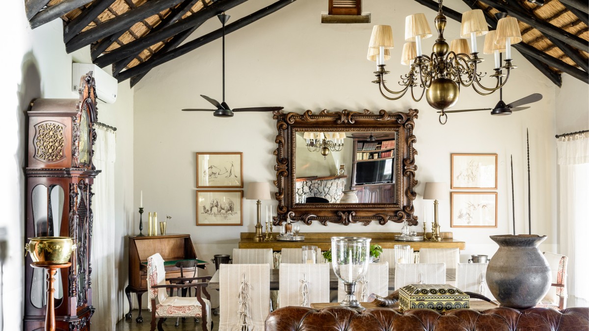 Singita Castleton Camp – Dining room Singita Castleton Camp – Dining room