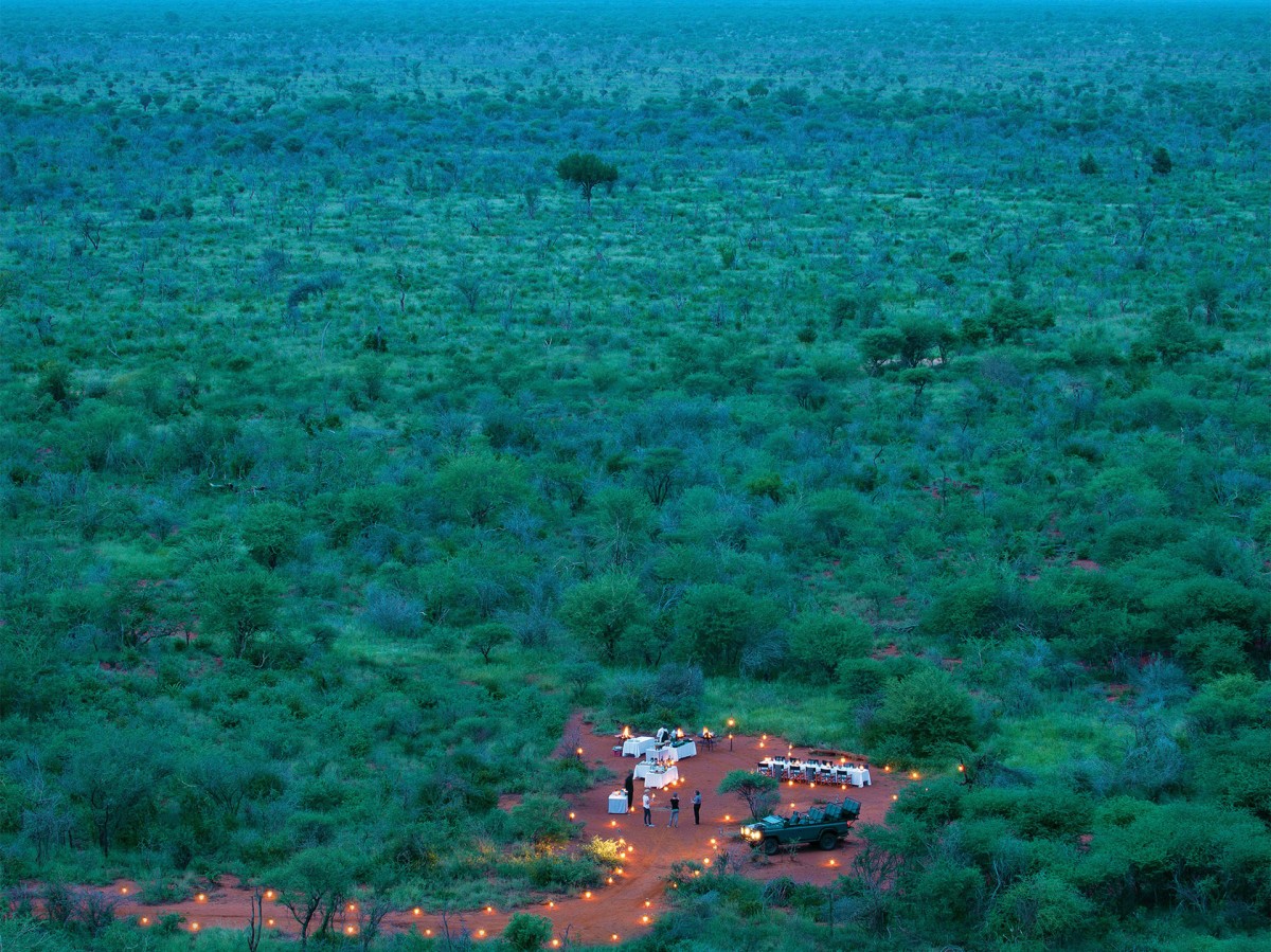 Bush dinners à la Madikwe Bush dinners à la Madikwe