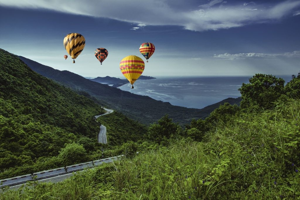 Ballooning Alps