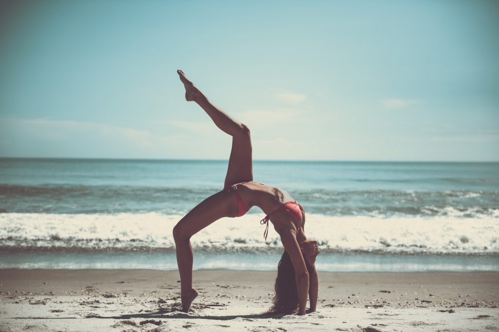 Yoga on the beach Yoga on the beach