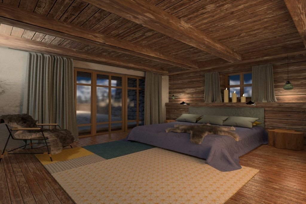 Master Bedroom Chalet Calistoga Master Bedroom Chalet Calistoga