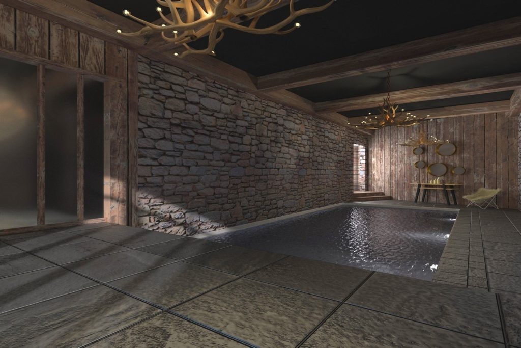 Indoor pool Chalet Calistoga Indoor pool Chalet Calistoga