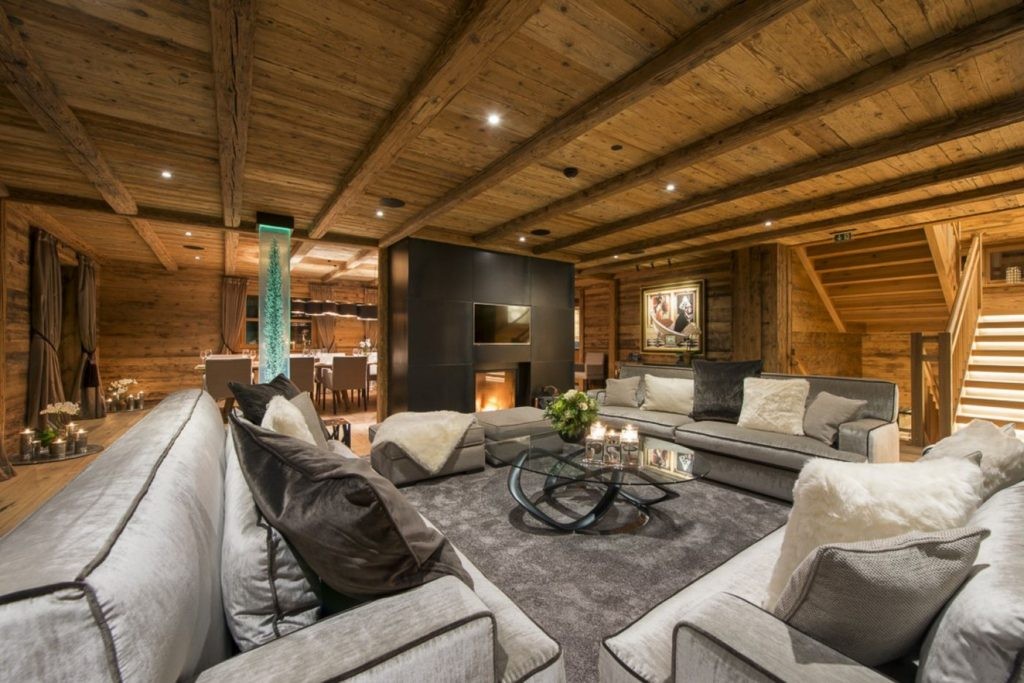 Living space of Chalet Uberhaus in Lech am Arlberg Living space of Chalet Uberhaus in Lech am Arlberg