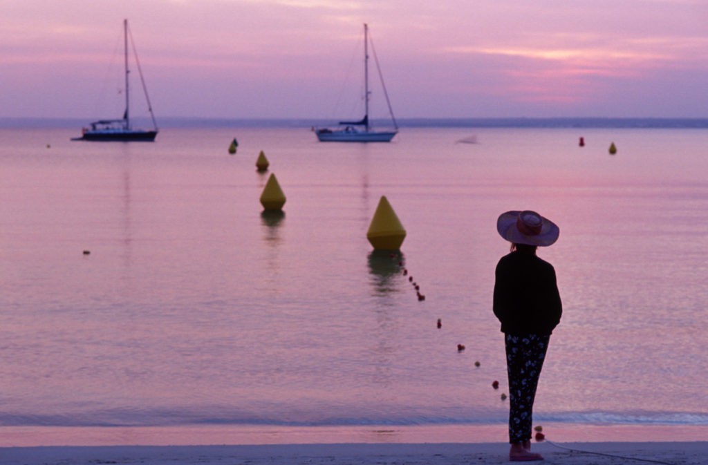 Sunset at beach”Es Trenc”, Mallorca