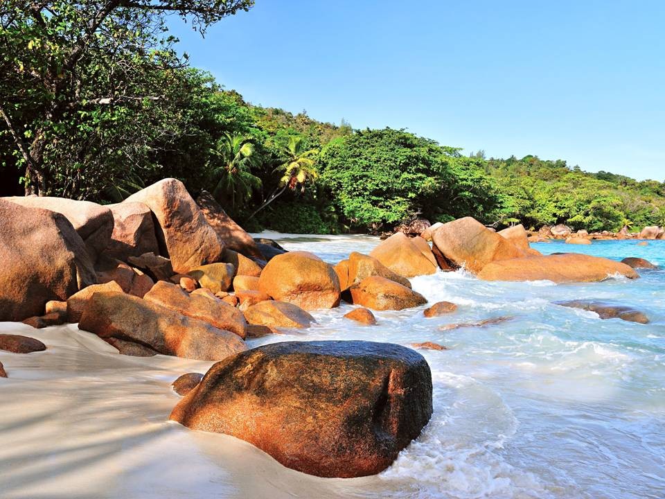 Anse Lazio on Praslin Island, SeychellesBook your dream villa with Finest Holidays – Luxury Villas & Luxury Winter Chalets