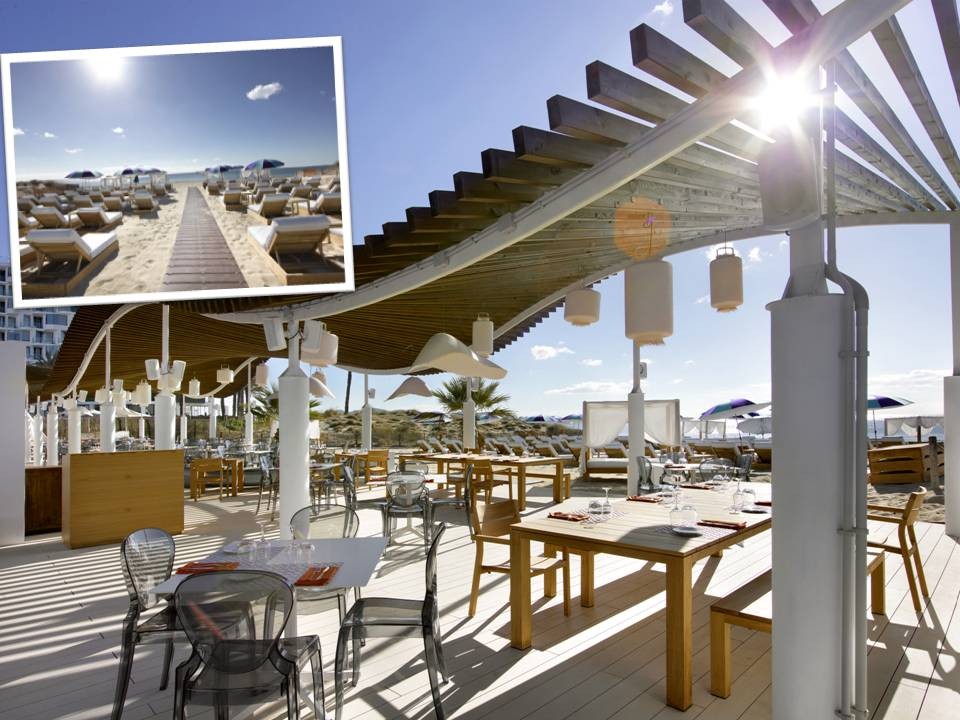The Beach Club @The Hard Rock Hotel, Sant Jordi De Ses Salines, Ibiza, Balearic Islands The Beach Club @The Hard Rock Hotel, Sant Jordi De Ses Salines, Ibiza, Balearic Islands