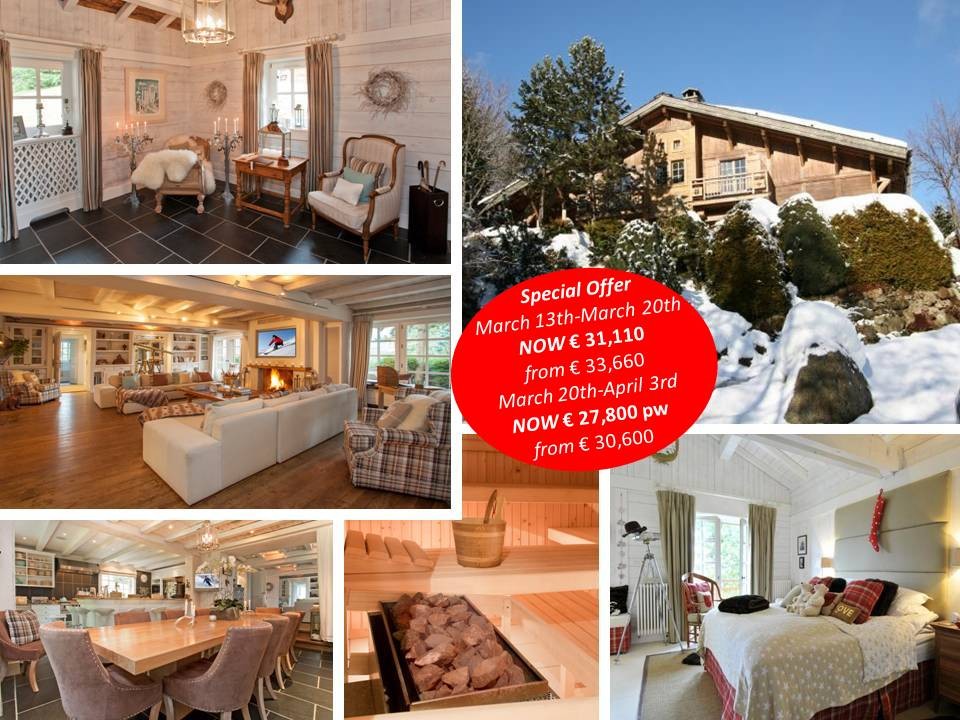 One of the most homely ski chalets in Megève, Chalet de Glisse offers 480 square meters of living space – ideal for families or a large party – and sleeps up to 12 guests in 5 bedrooms. And yes, of course there’s an outdoor jacuzzi One of the most homely ski chalets in Megève, Chalet de Glisse offers 480 square meters of living space – ideal for families or a large party – and sleeps up to 12 guests in 5 bedrooms. And yes, of course there’s an outdoor jacuzzi