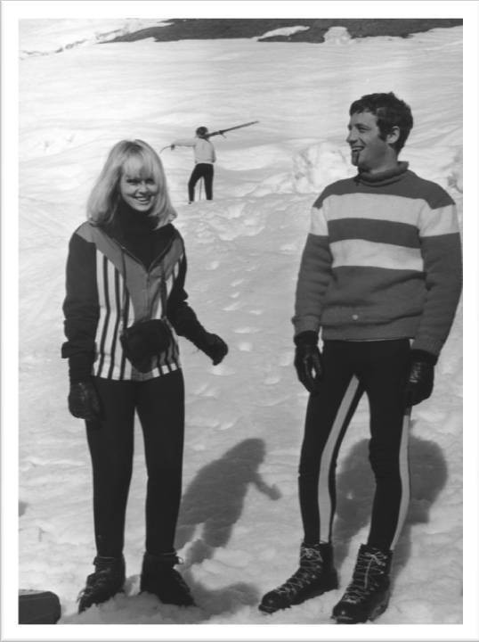 French actors Mylene Demongeot and Jean Paul Belmondo on the slopes of Megève, 1966COURCHEVEL 1850 AVAILABILITY: Ski in/Ski out “Chalet Baltoro” – Jan 30-Feb 5 and Feb 6-Feb 12, 2016 (sleeps 10, pool)CHRISTMAS AVAILABILITY for VAL D’ISÈRE: “Chalet Solyneou” – Dec 19-Dec 26, 20% DISCOUNT on £29,500 + FULL AREA lift passes for all, WORTH £3000 (sleeps 8+4, pool) – all you have to do is CALL us NOW for DISCOUNTS!!!