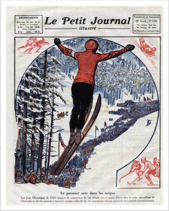 In 1924 the first Winter Olympics (Jan 25-Feb 5) ever took place in Chamonix; the first event was the ski jumping competitionHALF TERM in CHAMONIX with GREAT DISCOUNTS! Chalet Amazon Creek is available Feb 14-Feb 21, 2016, £28,170; also with 10% DISCOUNT and a FREE nanny, total for the week £25,350 In 1924 the first Winter Olympics (Jan 25-Feb 5) ever took place in Chamonix; the first event was the ski jumping competitionHALF TERM in CHAMONIX with GREAT DISCOUNTS! Chalet Amazon Creek is available Feb 14-Feb 21, 2016, £28,170; also with 10% DISCOUNT and a FREE nanny, total for the week £25,350
