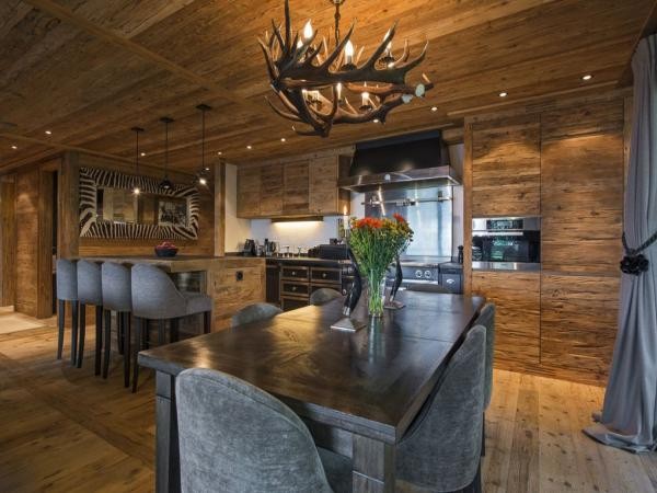 The kitchen of luxury chalet “The Mont” in VerbierDon’t miss to browse the Finest Holidays – Luxury Villas & Luxury Ski Chalets offers in Gstaad